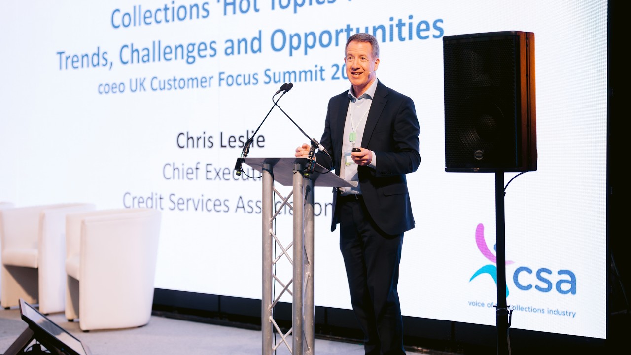 UK Customer Focus Summit 2026 | Chris Leslie, Credit Services Association - Collections hot topics