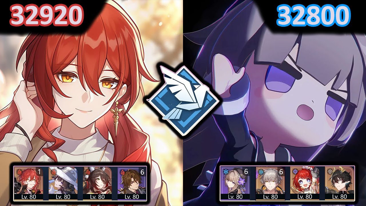E1S0 Break Himeko & E6S0 Mini Herta | PF Showcase | HSR