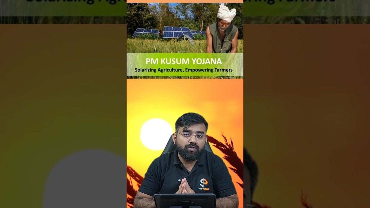 India's Solar Jugaad PM-KUSUM Scheme Explained #PMKUSUM #Agriculture #UPSC