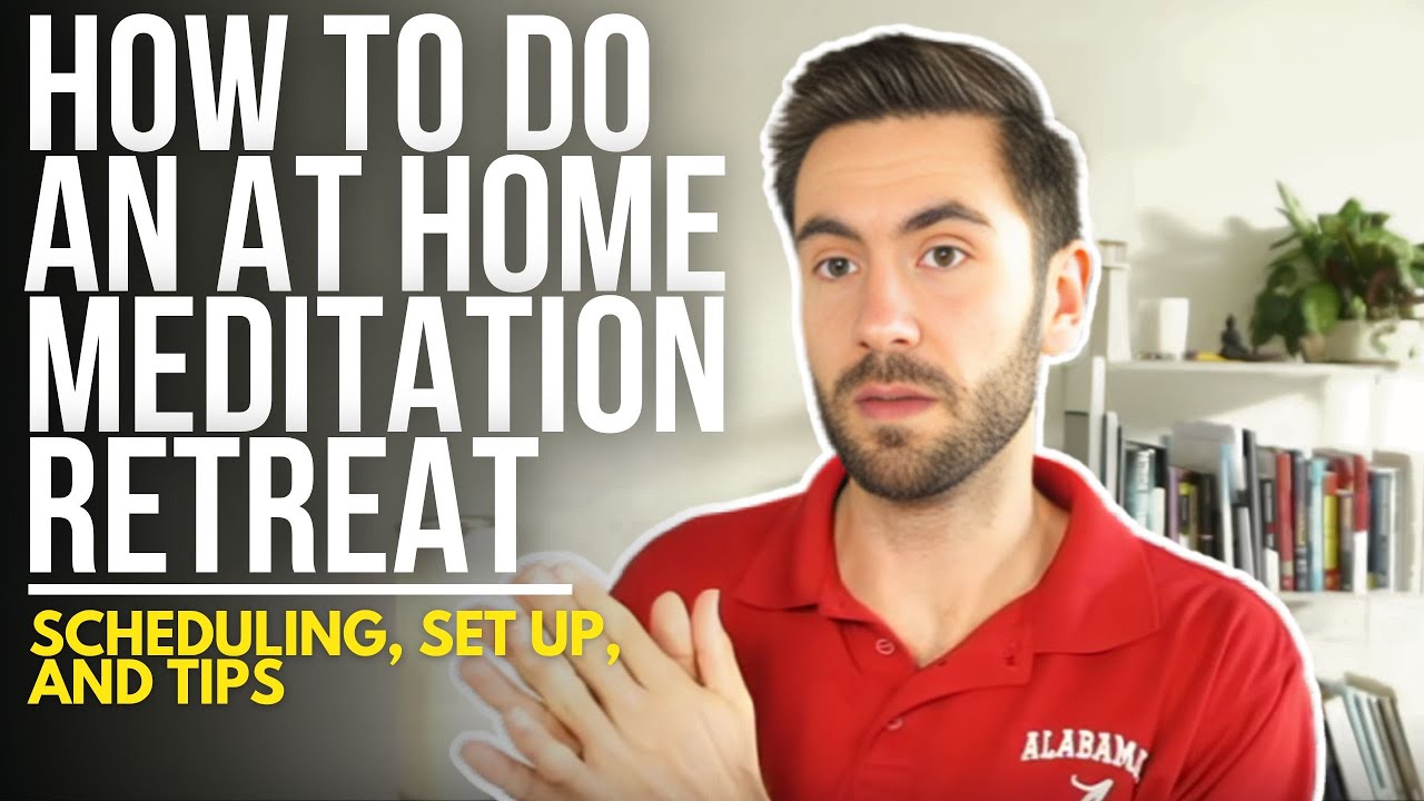 How to do an at home meditation retreat. Scheduling, set up, and tips...