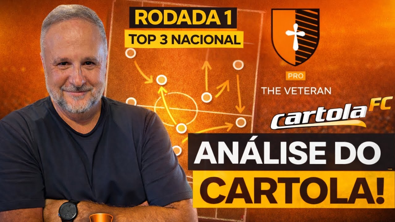 Análise Cartola Rodada 1 2026 Top 3 Nacional