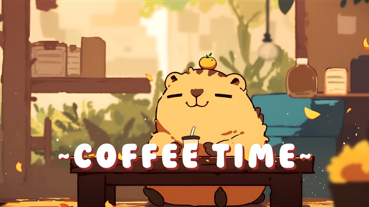 Capybara Lofi Radio - Chill Beats to Help You Relax ~ Cozy Atmosphere ~ 🦫 🎵 🌙