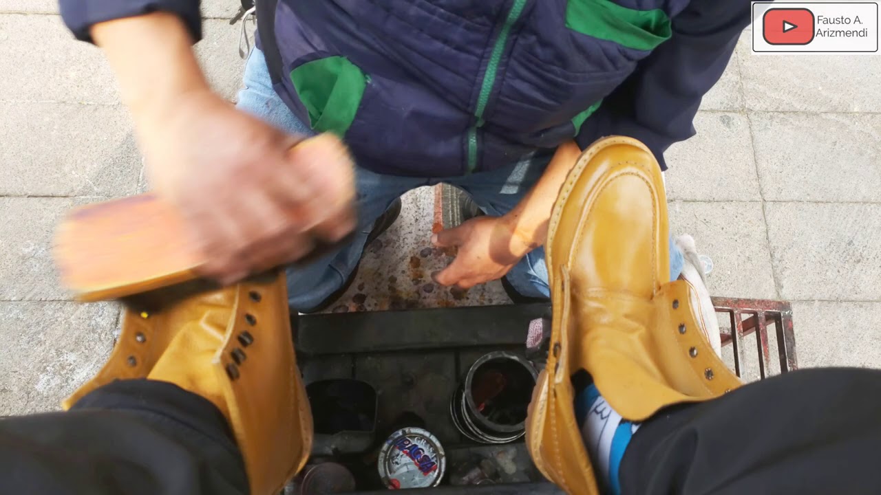 S4E7 Toño shoe shiner 3rd generation of shoe shiner #mexico #ASMR #shoeshine #visitashoeshiner