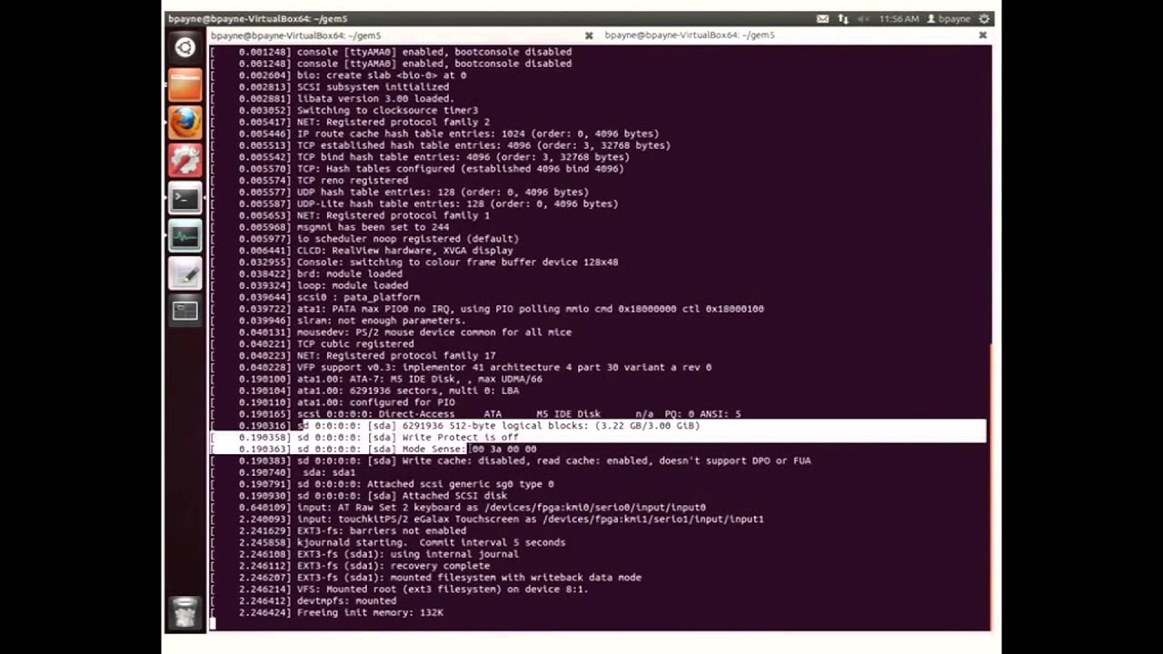 gem5 full system simulation arm on Ubuntu 12.04 64bit