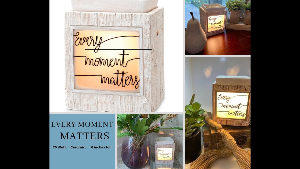 ⏳ Every Moment Matters – Scentsy Warmer ⏳