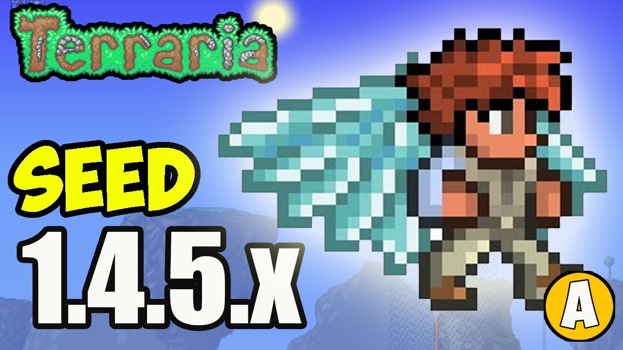 Terraria How to get WINGS PRE HARDMODE (NEW SEED for 1.4.5.4) (2026) (5 Defense)