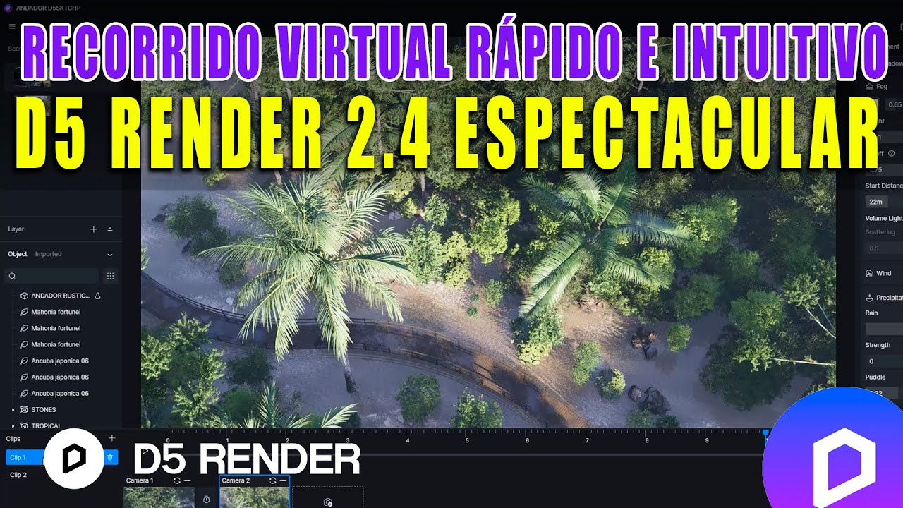 D5 RENDER 2.4 RECORRIDO VIRTUAL INTUITIVO REALISTA Y RÁPIDO