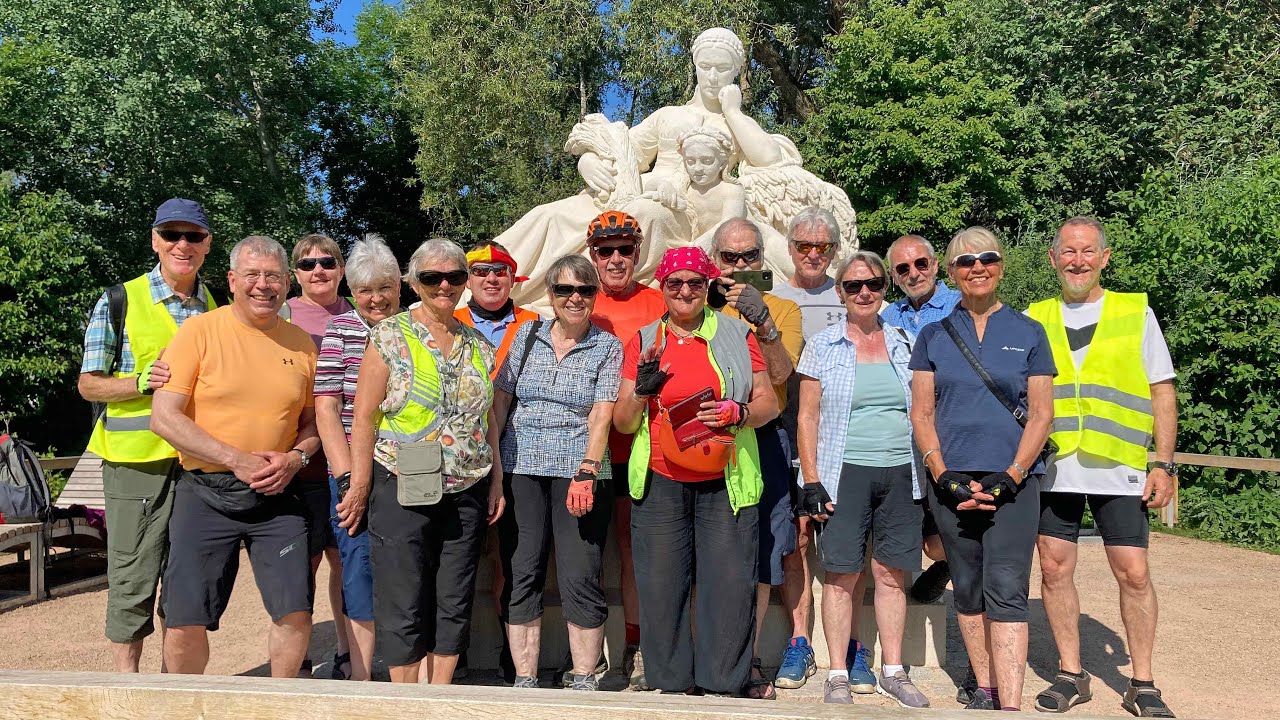 Chor-Velotour Schaffhausen - Donaueschingen und zurück im Zeitraffer