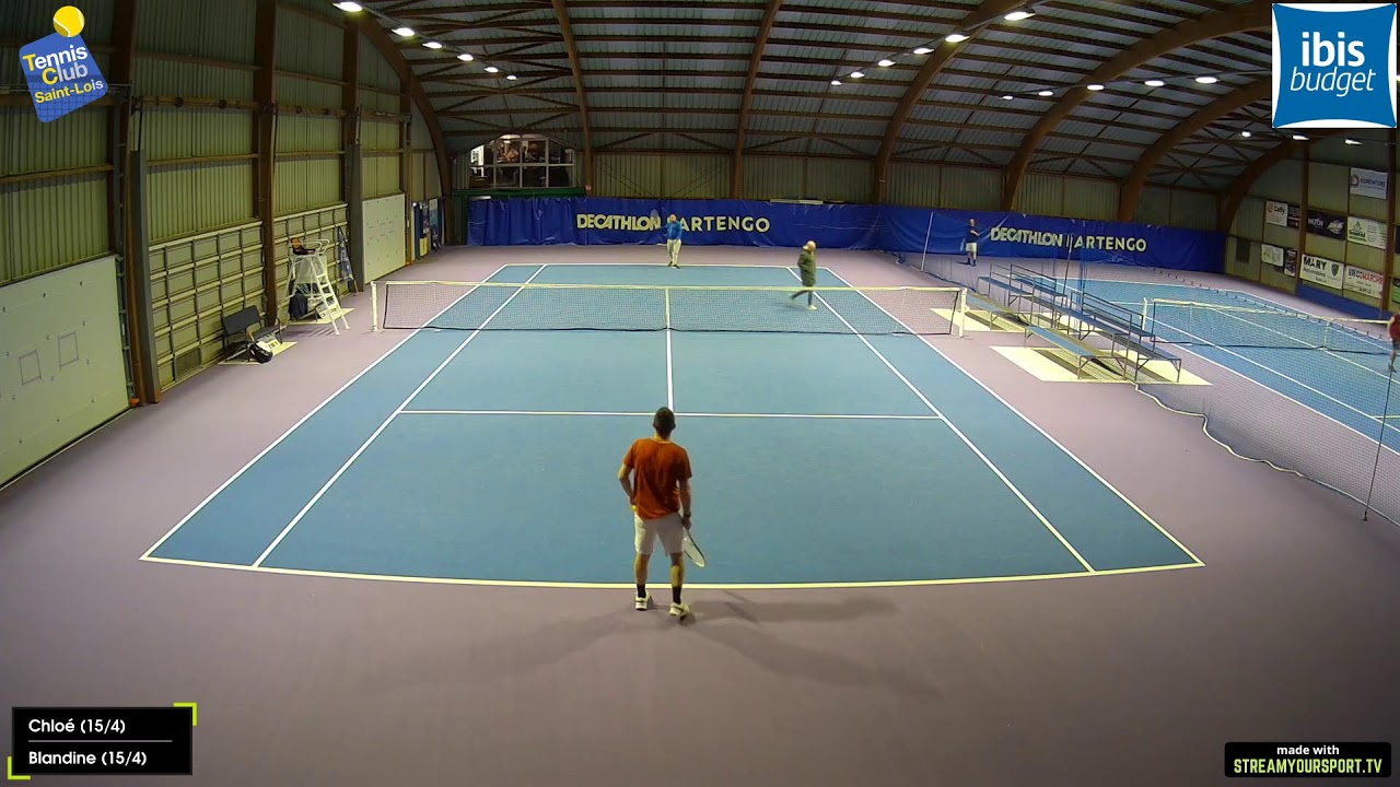 Court 1 : Chloé (15/4) 🆚 Blandine (15/4)