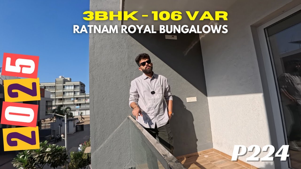 HOME FOR UR FAMILY || GATE PACK SOCIETY || 106 VAR || RATNAM ROYAL || AMENITIES || RAJKOT || SALE
