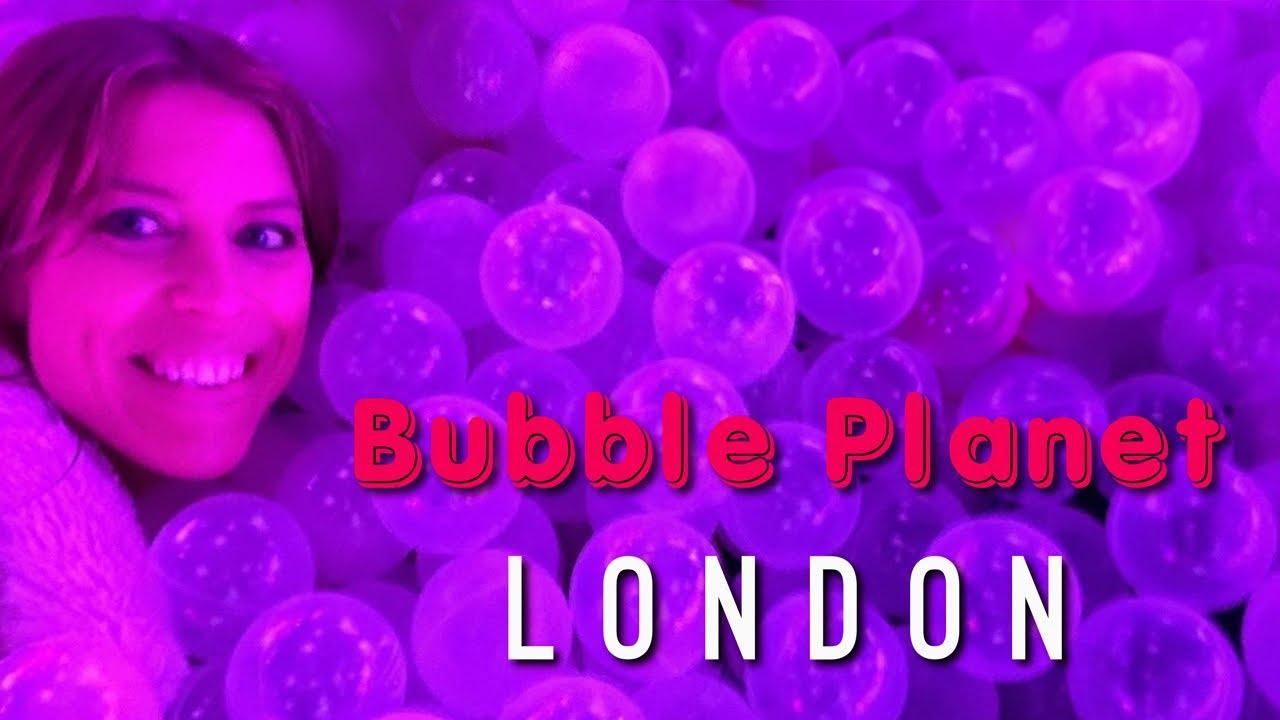 Эксперимент Bubble Planet на стадионе Уэмбли в Лондоне