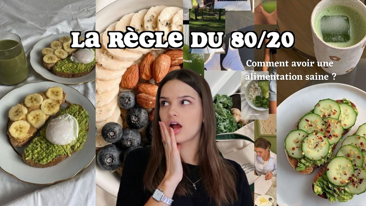 LA R&Egrave;GLE DU 80/20 POUR UNE ALIMENTATION SAINE (la cl&eacute; pour mieux vivre) | Clara Guiard