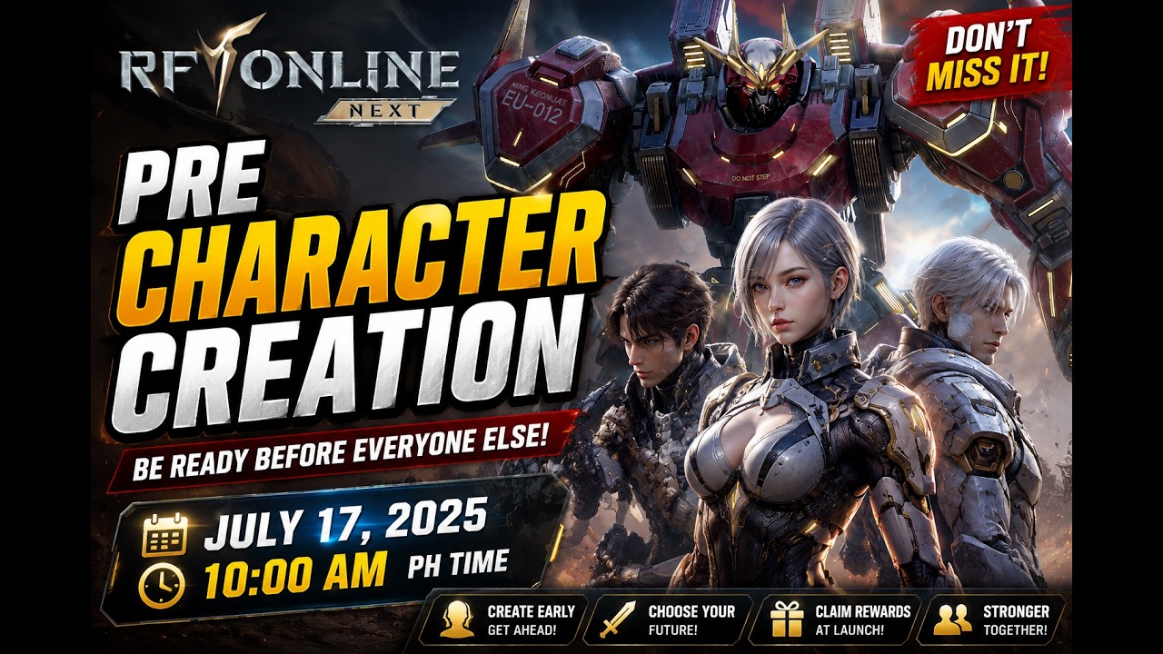 RF Online Next - NEW BEST GAME EVER? CREATE YOUR CHARACTER NOW!