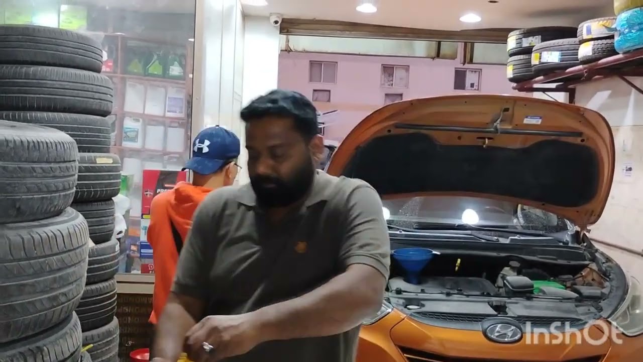 Car change oil just on time
