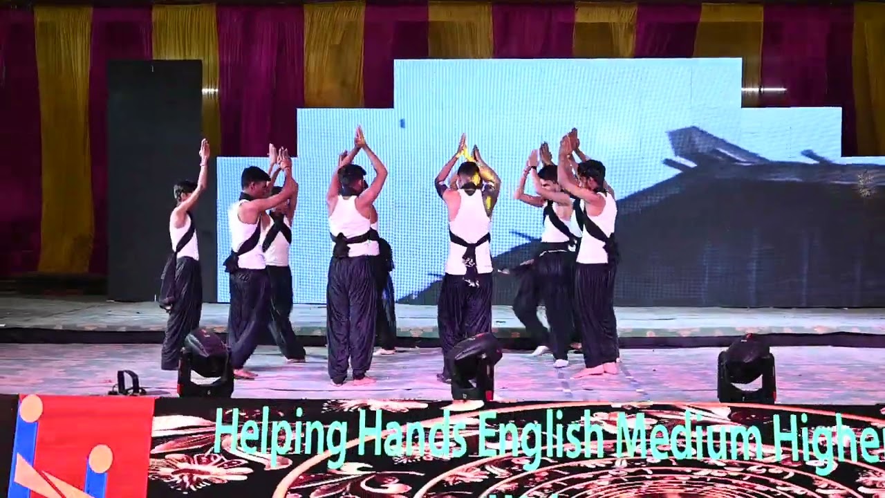World Peace Act by the Students of Helping Hands English Medium School Kharora