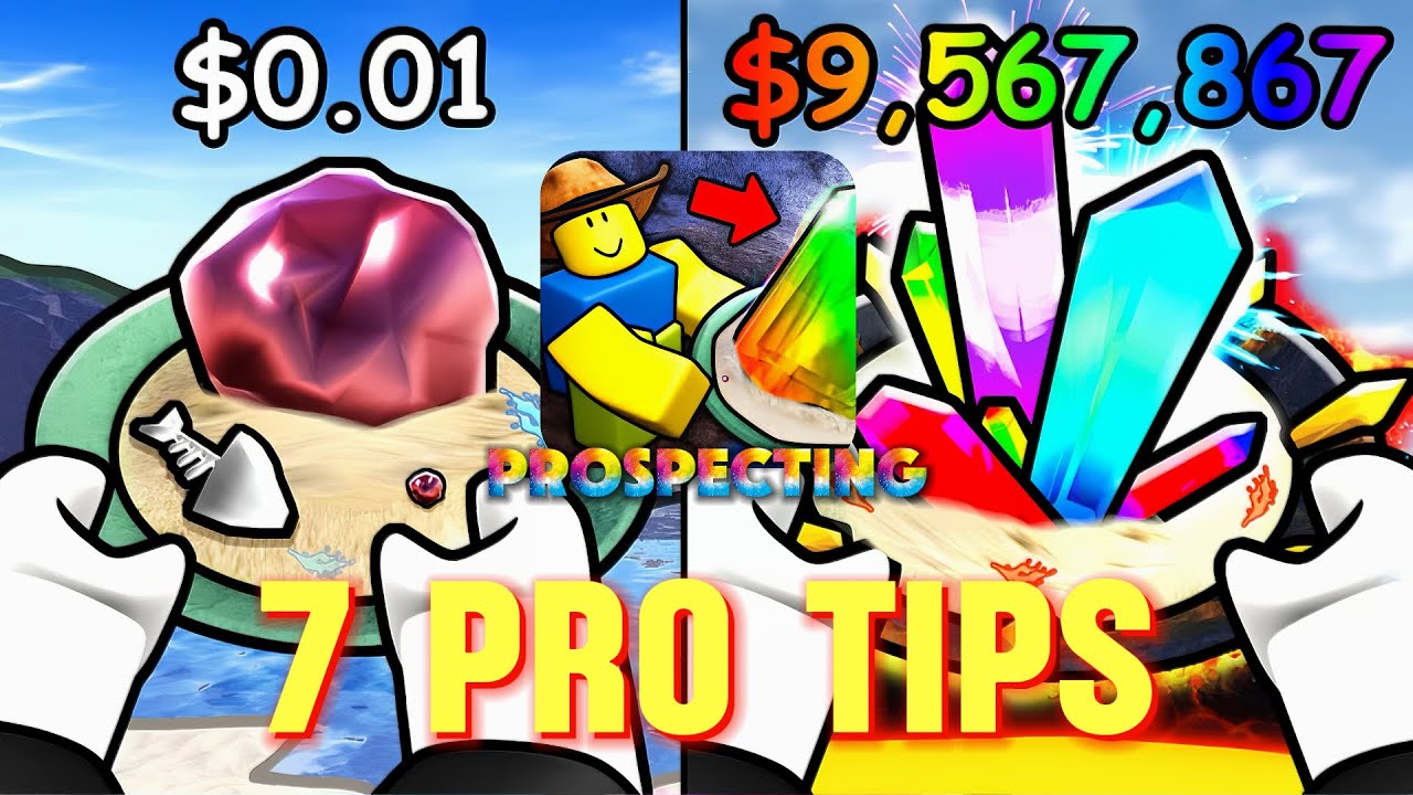 Prospecting Roblox Ultimate Guide:7 Pro Tips to Get Rich Fast!
