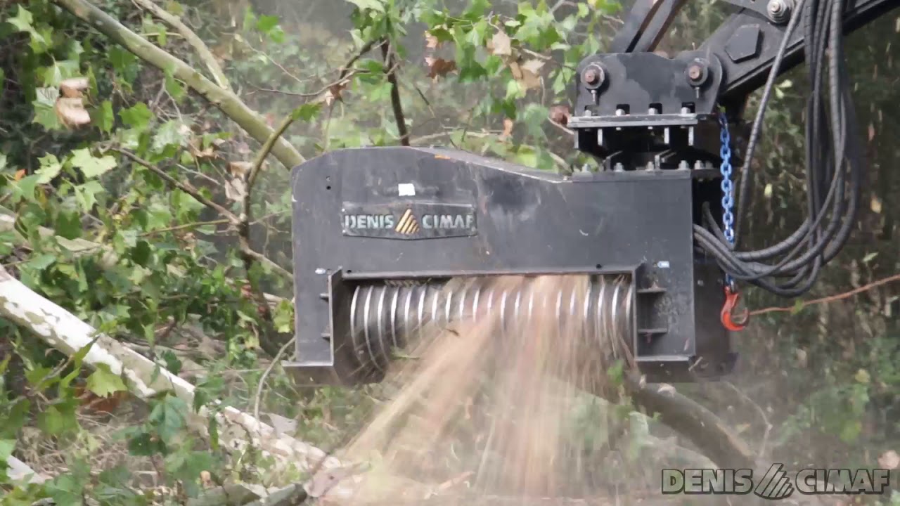 DAH-150Er on TimberPro TL725C - Black paint - DENISCIMAF.com
