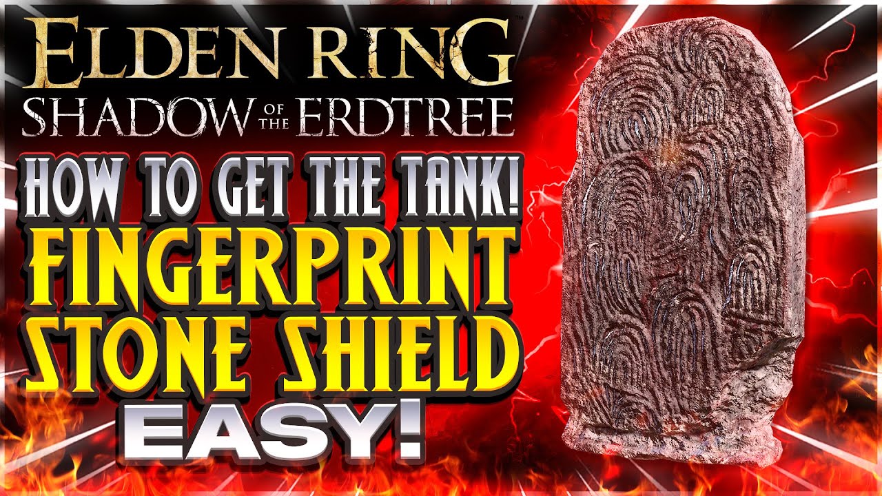 Fingerprint Stone Shield Location in Elden Ring, Great for New DLC Shadow of the Erdtree!