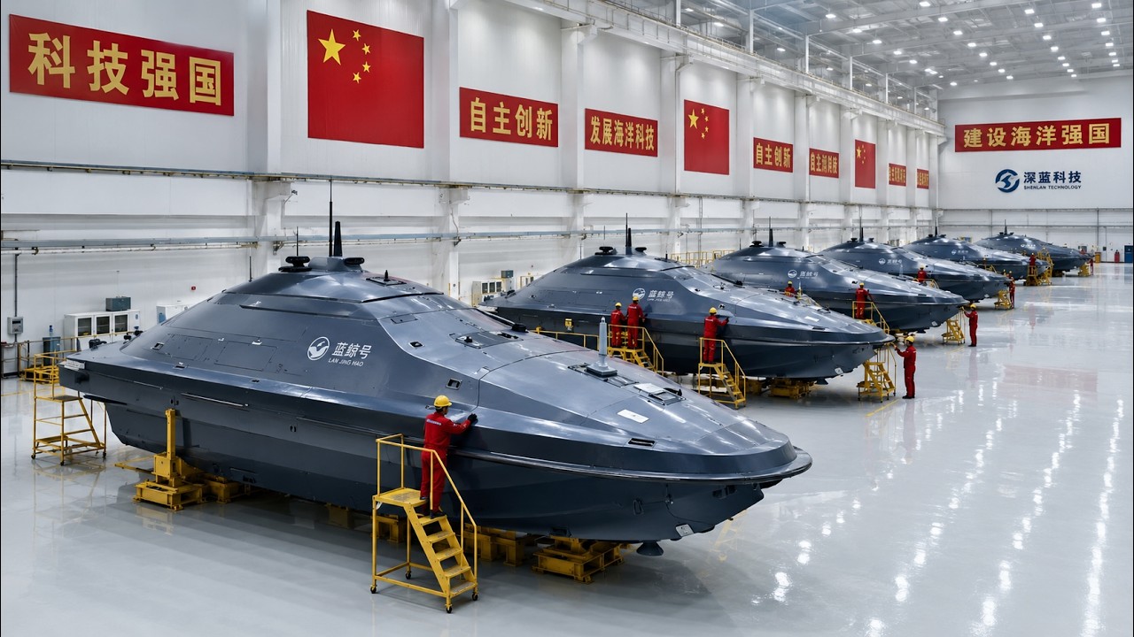 How China Builds This SEA CREATURE That SINKS ITSELF? Inside Blue Whale Production