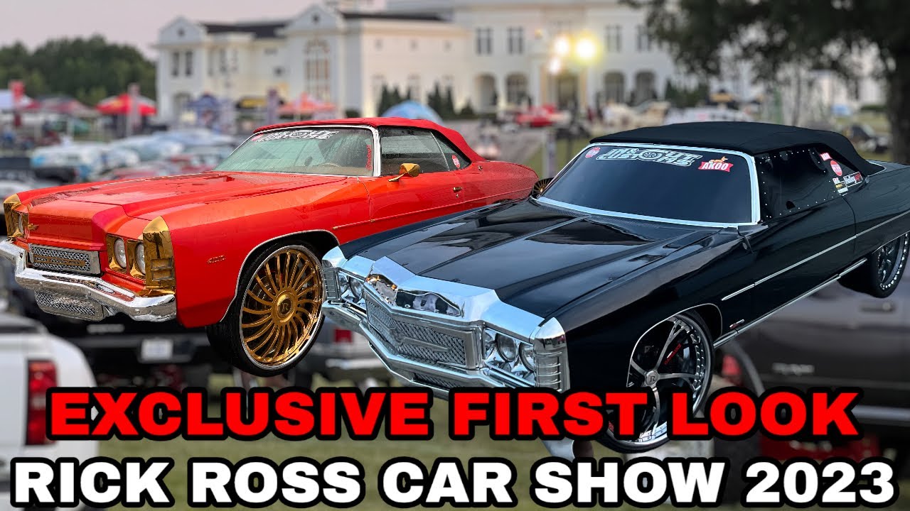 Donkmaster at the Rick Ross Car Show 2023 with exclusive first look