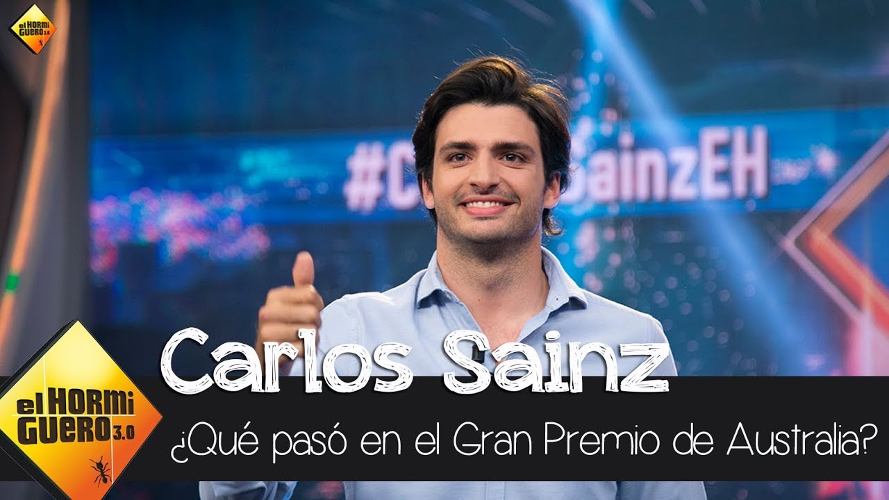 Carlos Sainz explica su problema estomacal en el GP de Australia - El Hormiguero 3.0