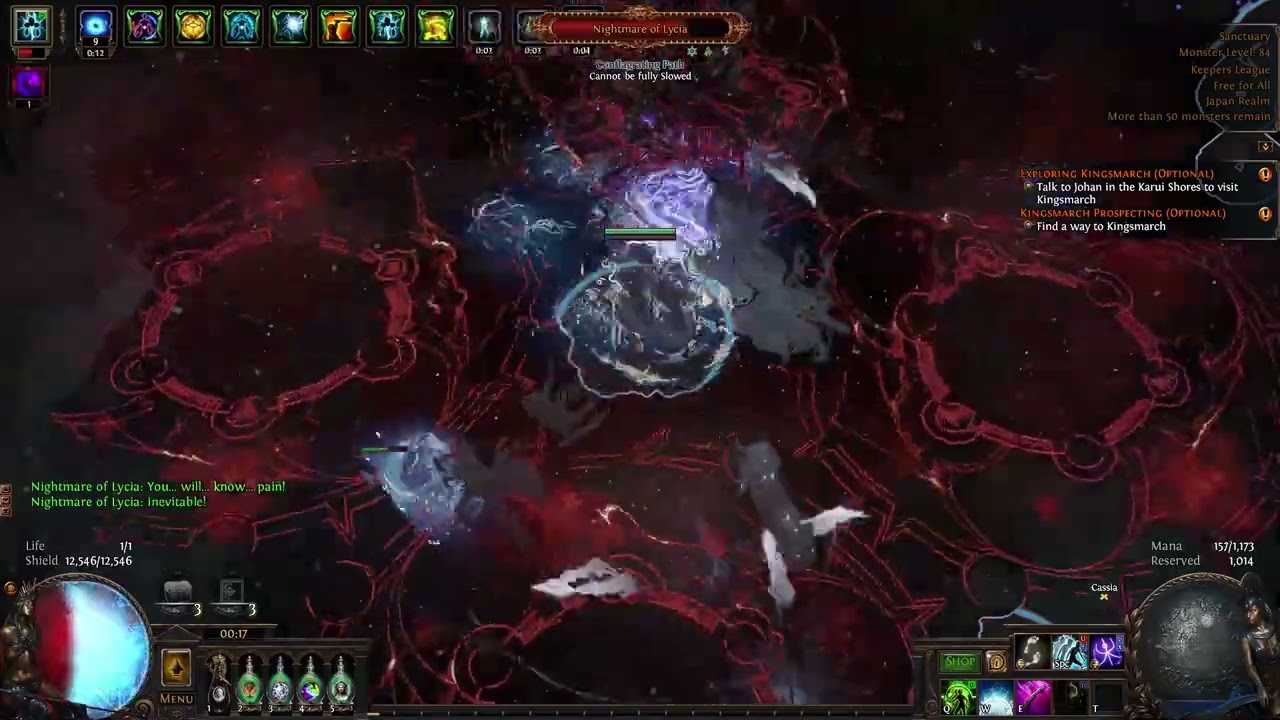 POE 3.27 高配 秘術CI 擠咒人 T17