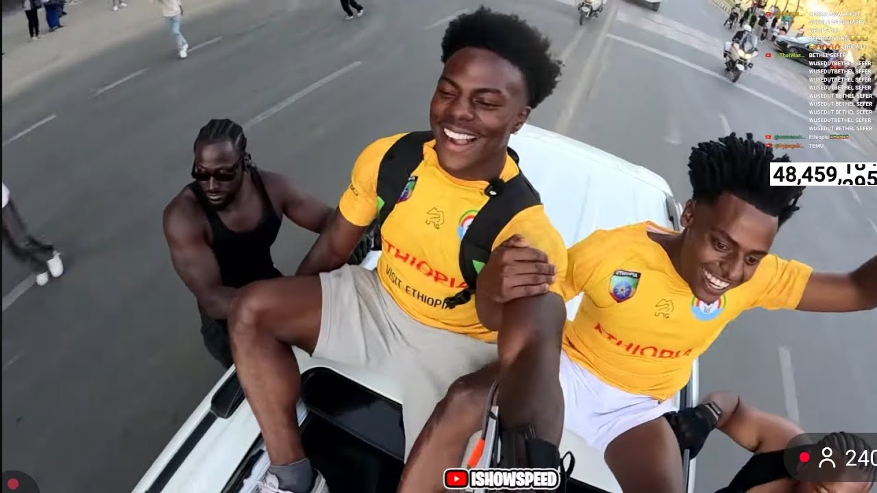 iShow Speed Meet his Twin in Ethiopia 🇪🇹| iShow Speed እና iShow ፈጠነ ተገናኙ ያበደ ቀን
