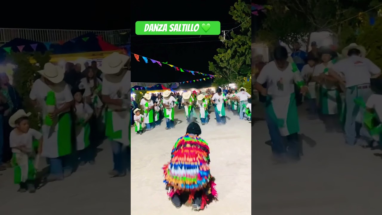 Danza Saltillo 💚🤍ejido carneros 💚