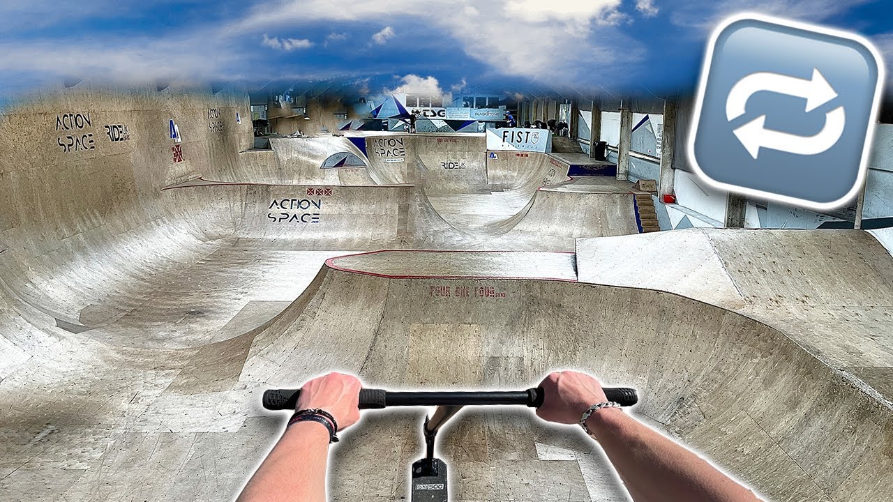 ONLY FLIPS at Europe’s Biggest Skatepark! *adrenaline alley🤯
