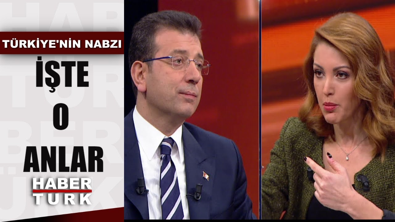 Ekrem İmamoğlu - Nagehan Alçı karşı karşıya...