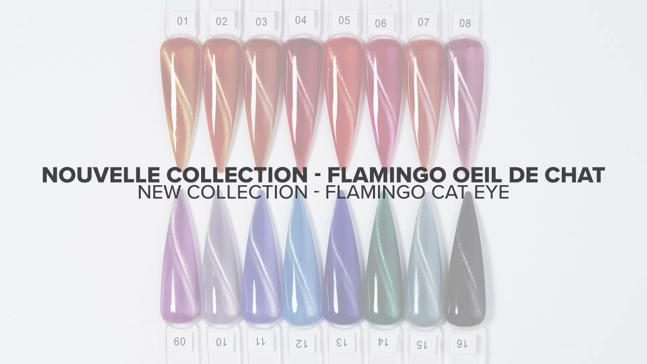 Angelic by Nail Création - Collection Flamingo oeil de chat