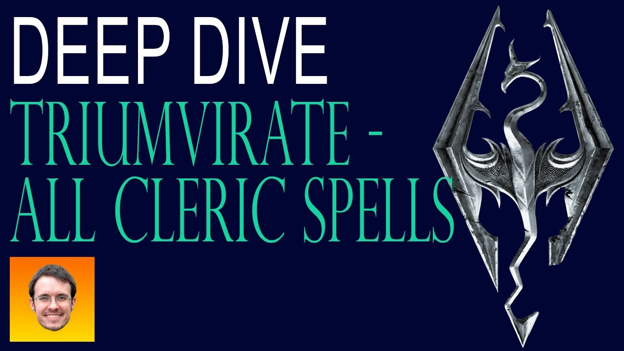 EVERY CLERIC SPELL in the TRIUMVIRATE Skyrim Spell Mod!