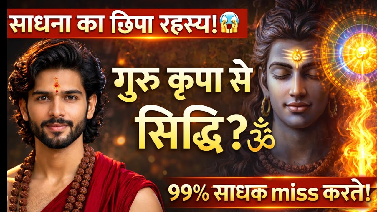 99% साधक यहाँ गलती करते! 😱 गुरु कृपा का रहस्य | apsara sadhana | yakshini Sadhana | yogini sadhana