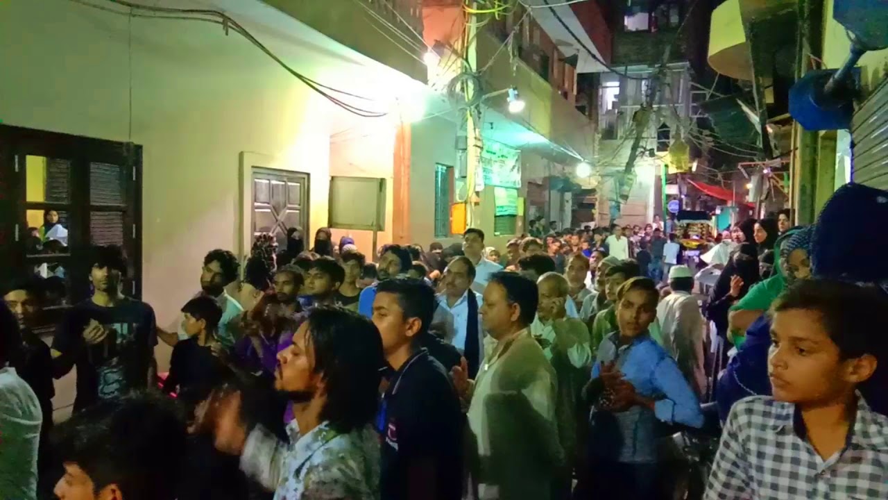 Gehvara Ali Asghar A.S | 5 Moharram Juloos Jafrabad Delhi-110053