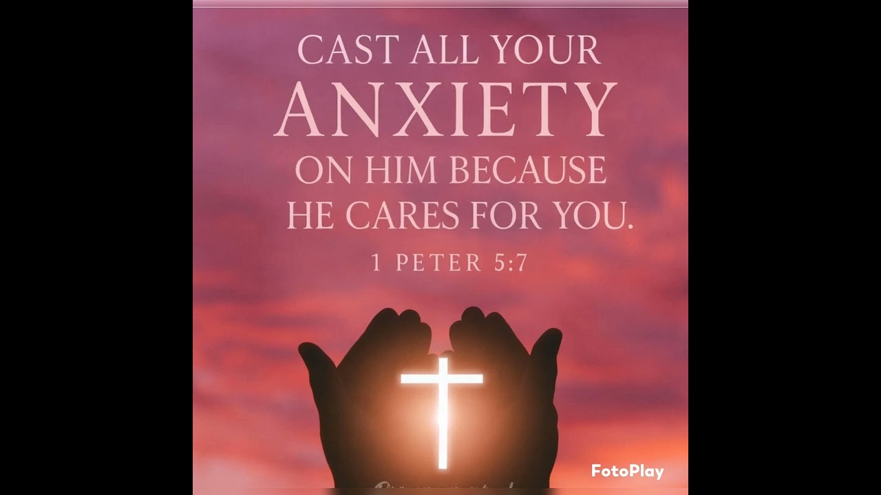 Anxiety in our hearts 