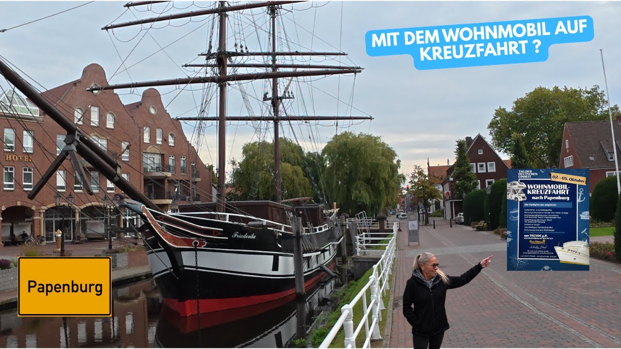 Wohnmobilkreuzfahrt in Papenburg auf dem Saalbetrieb Schulte-Lind, Besichtigung der Mayer-Werft