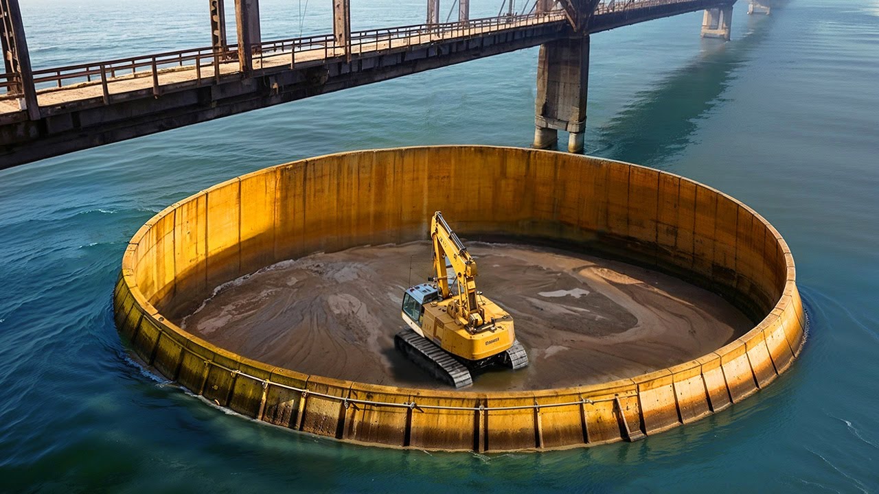 CONSTRUCCIONES SUBACUÁTICAS. CÓMO LOS INGENIEROS LAS HACEN