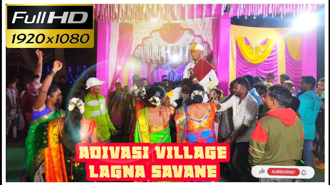 ADIVASI VILLAGE SAVANE MARRIAGE GIRLS DANCE || VARLIADDA