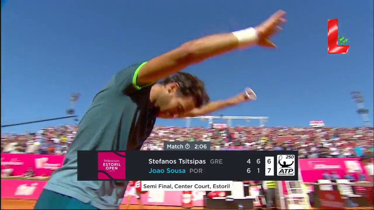 Estoril Open: Tsitsipas vs Sousa (05.05.2018 // by LTV)