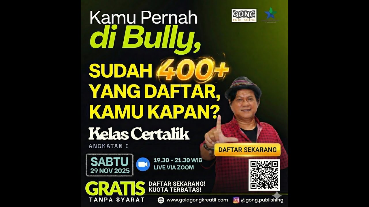 PELATIHAN CERITA PENDEK BERTABUR KONFLIK - GOL A GONG