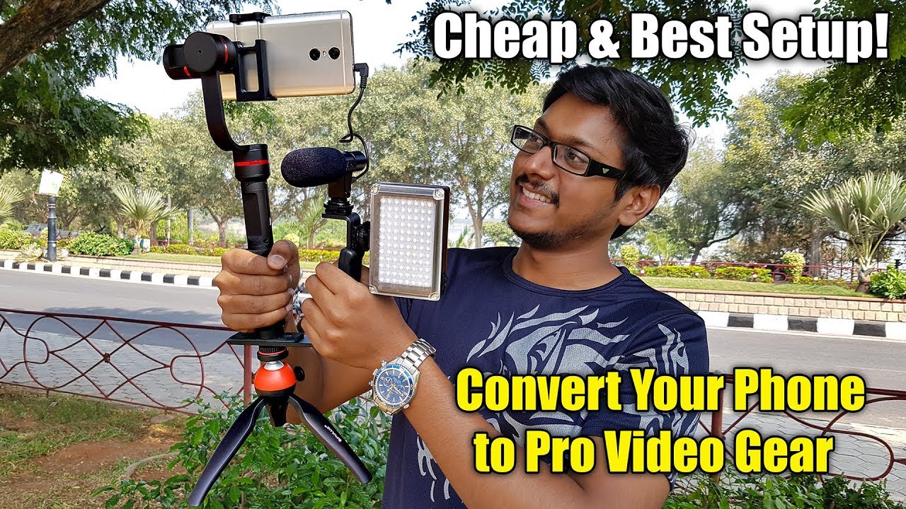 Convert Your Phone to a Pro Video Gear in the Cheapest Way!