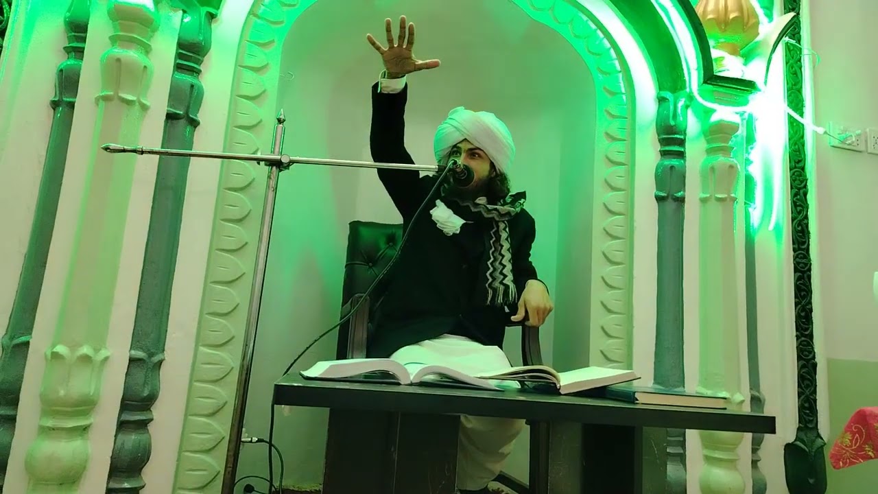 مفتی اتفاق احمد چشتی صاحب (شب برات مدنی مسجد سرکال کسر) 