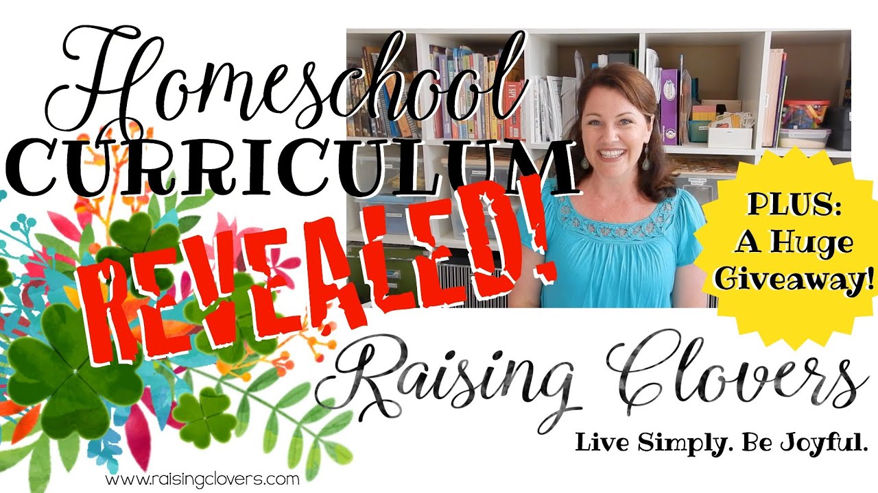 HOMESCHOOL CURRICULUM REVEAL 2016-2017 & A GIVEAWAY!!