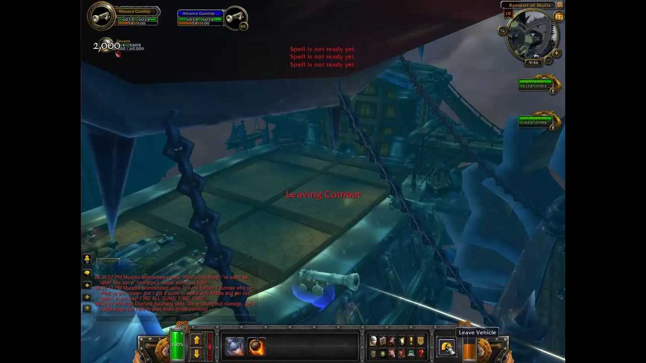 Wow ICC Gunship Solo in MoP