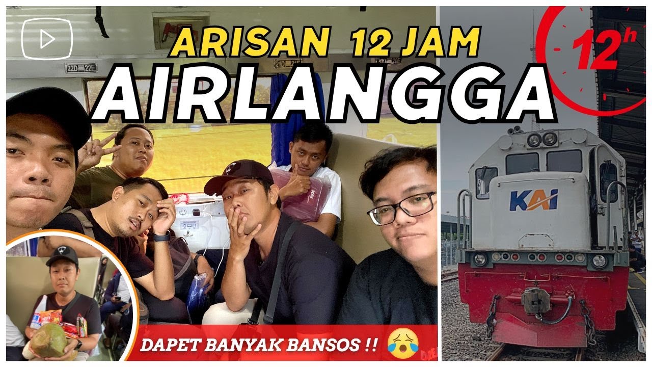KERETA EKONOMI PALING MURAH DAN PALING DICARI RUTE JAKARTA SURABAYA - Trip KA Airlangga
