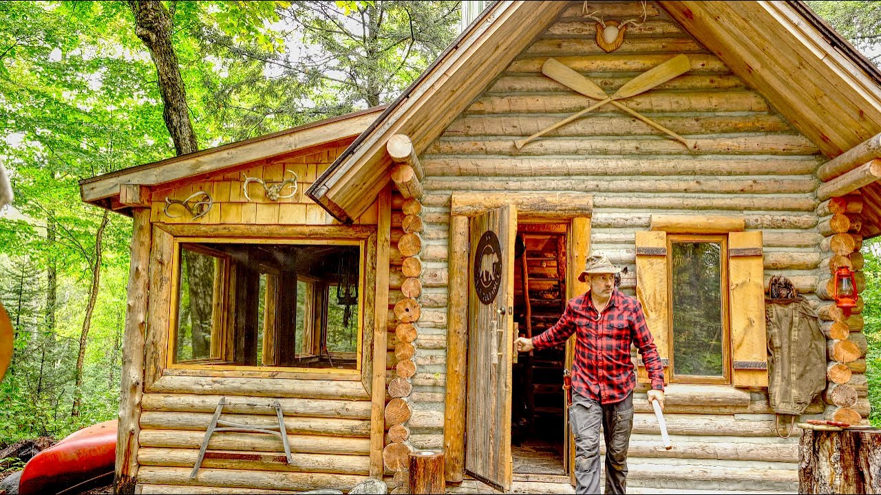 Three Fires | Dinner for 2 at the Cabin | Canning Tomato Soup on a Fire | Woodworking