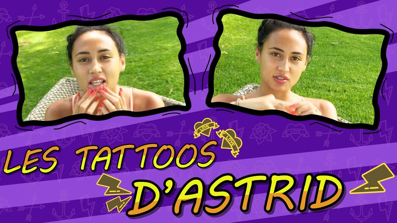 Astrid (Les Anges 10) nous montre un incroyable tatouage !!