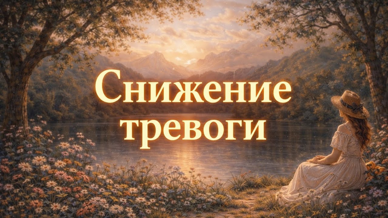 Снижение тревоги. 