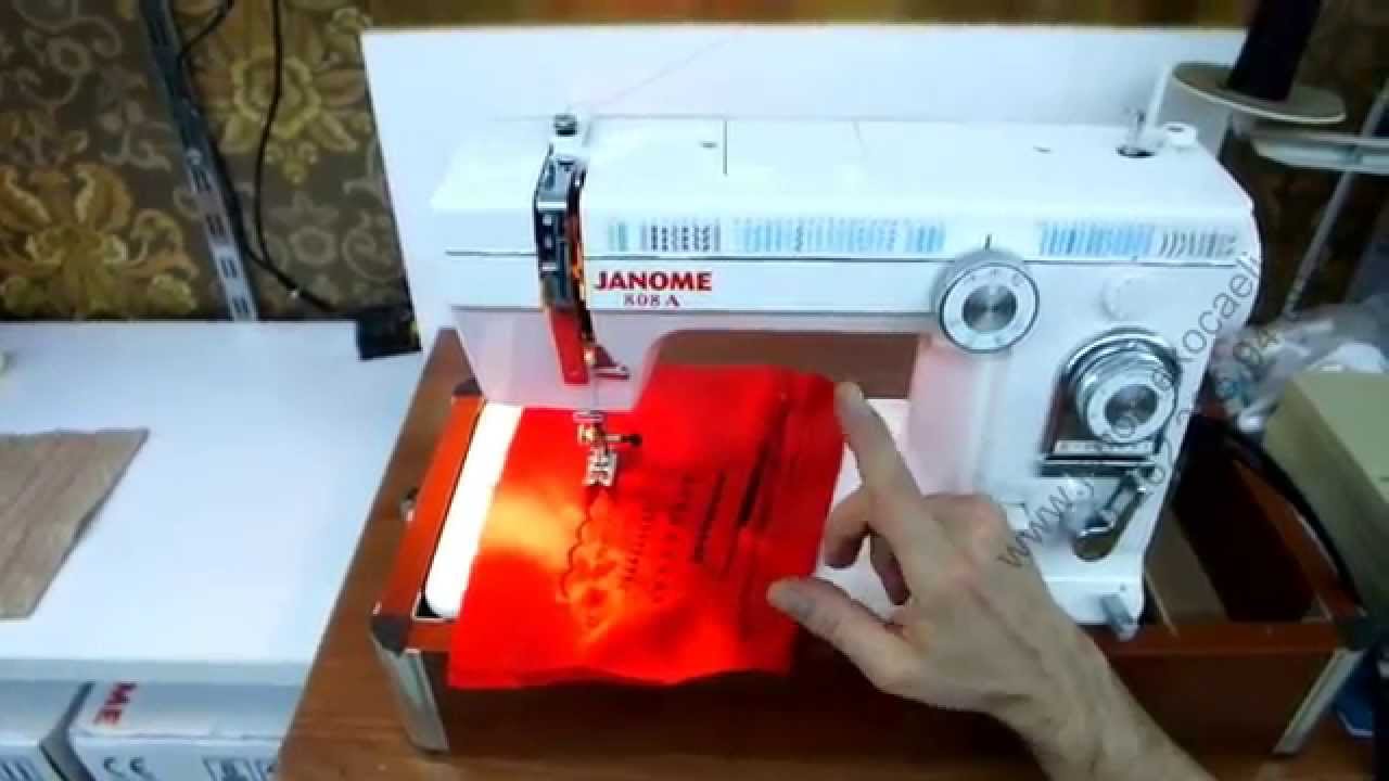 JANOME 808A KULLANIMI