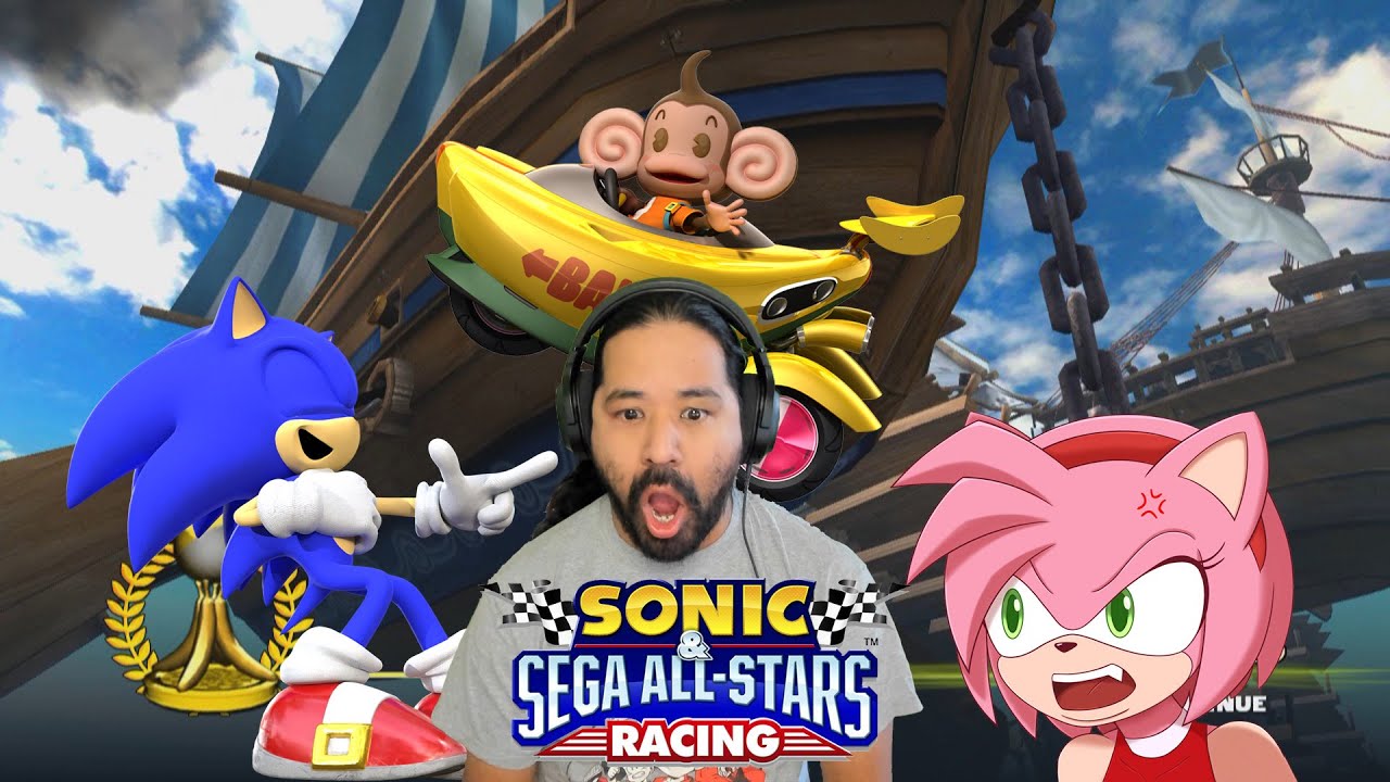 Sonic & Sega All Stars Racing: Соник теперь проблема???